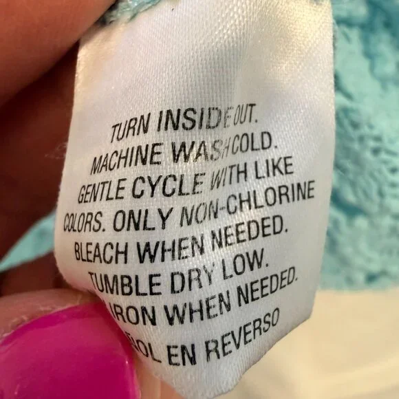 Charter Club Linen Luxury Blue Peasant Style Smocked Neckline Top Size 2X - Picture 8 of 12